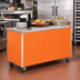 Thumbnail image #2 for Vollrath 4-Series Signature Server Utility Serving Counter, 28 x 28 x 27 Inch, Stainless Steel Top, Enclosed Base