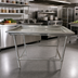 Thumbnail image #2 for Advance Tabco SR-72 72 x 30 Inch Stainless Steel Sorting Table with 3-Inch Raised Edge