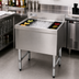 Thumbnail image #2 for Advance Tabco Special Value Series 36-Inch Wide Underbar Cocktail Unit with 12-Inch Deep Ice Bin