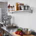 Thumbnail image #2 for Eagle Group Right-Hand Single Knob Shelf Bracket for Cantilevered Shelving, 14 Inch, Stainless Steel
