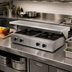 Thumbnail image #2 for 36-Inch Stainless Steel Plate Rail for Heavy-Duty Countertop Gas Hotplates