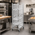 Thumbnail image #2 for Channel Stainless Steel End-Load Bun Pan Rack with Casters, 27-Pan Capacity, 20.5 x 26 x 64 Inches