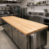 Thumbnail image #2 for Boos Block 120 x 27 Inch Edge Grain Northern Hard Rock Maple Kitchen Countertop, Varnique Finish