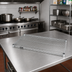 Thumbnail image #2 for Quantum 24 Inches W x 21 Inches D 304 Stainless Steel Wire Shelf, 600-800 lb. Capacity