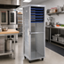 Thumbnail image #2 for New Age Full-Height Mobile Aluminum Pan Rack, 40-Pan Capacity, End Loading, Closed Sides