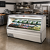 Thumbnail image #2 for Howard-McCray 119-Inch Remote Double Duty Deli Meat & Cheese Service Case with Straight Glass and LED Lighting