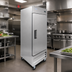 Thumbnail image #2 for Aurora 20.5 Cu. Ft. One-Section Reach-In Refrigerator with Bottom-Mount Self-Contained Cooling, Solid Hinged Door, Stainless Steel