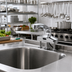 Thumbnail image #2 for ChekPoint Touchless Electronic Deck-Mount Faucet, 4-Inch Centers, Chrome-Plated, 0.5 GPM