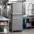 Thumbnail image #2 for Insinger Dishwashers CX20H High-Temperature Extra-High-Hood Door-Type Dishwasher, 60 Racks/Hour, Built-In Booster, Convertible Straight-Thru/Corner