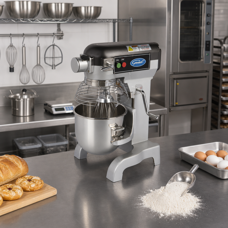 Product image #3 for General 10 Qt Commercial Countertop Planetary Mixer with #12 Hub