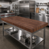 Thumbnail image #2 for Boos Block American Black Walnut Edge Grain Kitchen Countertop, 108