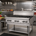 Thumbnail image #2 for Garland Cuisine 36-Inch Heavy Duty Modular Natural Gas Open Burner Top Range with 6 Open Burners