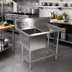 Thumbnail image #2 for John Boos Pro-Bowl 1-Compartment Stainless Steel Sink with Right Drainboard, 48-3/16-Inch Wide