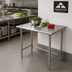 Thumbnail image #2 for Advance Tabco Special Value Series 30 x 24 Inch Corner Stainless Steel Work Table