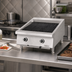 Thumbnail image #2 for Garland 24-Inch Countertop Gas Charbroiler with Ceramic Briquettes and Adjustable Cast Iron Grates