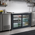 Thumbnail image #2 for Perlick SDPR48 2-Section Pass-Thru Remote Refrigerated Back Bar Cabinet with 4 Sliding Glass Doors, 48 Inch, 14.1 Cu. Ft.