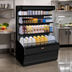 Thumbnail image #3 for Howard-McCray Ovation Series Black Self-Contained Dairy Open Merchandiser, 39W x 30D x 72H, 3 Lighted Shelves