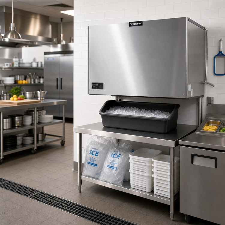 Product image #2 for Scotsman Prodigy ELITE Modular Small Cube Ice Maker, Remote Refrigeration, 1,828 lb/Day