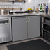 Thumbnail image #2 for Glastender C1RB48 One-Zone Remote Bar Profile Back Bar Cooler, 48-Inch, 2-Section, 20-Inch Door Openings