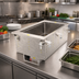 Thumbnail image #2 for Vollrath Drop-In Electric Hot Food Well, 1 Full-Size Pan, Wet Operation, Stainless Steel