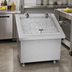 Thumbnail image #2 for Portable Insulated Single Ice Well with Clear Acrylic Lid, Brushed Aluminum
