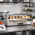 Thumbnail image #2 for 38-Inch x 24-Inch Countertop Sandwich Warmer, Slanted Back, 1 Shelf