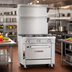 Thumbnail image #2 for Southbend Platinum 32-Inch Heavy Duty Modular Gas Range Top with 6 Open Burners