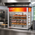 Thumbnail image #2 for Hatco Flav-R-Savor Large Capacity Humidified Countertop Hot Food Merchandising Cabinet with 2 Doors and 4-Shelf Rack