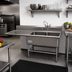 Thumbnail image #2 for John Boos Pro-Bowl 2-Compartment Sink with 24-Inch Left Drainboard, 14-Gauge Stainless Steel