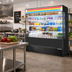 Thumbnail image #2 for True 72-Inch Glass-Sided Vertical Open-Air Refrigerated Merchandiser with 8 Adjustable Shelves