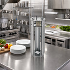 Thumbnail image #2 for Eagle Group Director's Choice 381137 Drop-In Unheated Open-Base Round Plate Dispenser, Adjustable for 4-1/4"–7-1/2" Plates