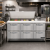 Thumbnail image #2 for Continental Refrigerator Mighty Top SW72N18M-FB-D 72