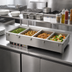 Thumbnail image #2 for Vollrath 4-Well Drop-In Electric Hot Food Well with Auto-Fill and Manifold Drain, 120V