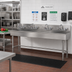 Thumbnail image #2 for Advance Tabco 96-Inch ADA Multiwash Hand Sink with 4 Wrist-Blade Faucets