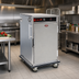 Thumbnail image #2 for FWE TST-7 Mobile Slim-Line Heated Holding Cabinet with Forced Air Heating