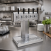 Thumbnail image #2 for Glastender Tee Draft Countertop Dispensing Tower with 5 Stainless Steel Faucets