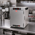 Thumbnail image #3 for Metro HotBlox Wide 8-Pan Countertop Stackable Insulated Holding Cabinet with Solid Door and Analog Controls