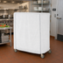 Thumbnail image #2 for Metro Waterproof Banquet Cart Cover with PVC Zipper, 36 x 18 x 54 Inches, White