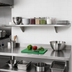 Thumbnail image #2 for Advance Tabco 72 Inch x 15 Inch Wall-Mounted 304 Stainless Steel Shelf, 16 Gauge, Satin Finish