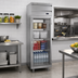 Thumbnail image #2 for Beverage-Air PFD1HC-1BG P Series One-Section Pass-Thru Glass Door Freezer, 22.9 Cu. Ft., Top-Mounted Self-Contained Refrigeration