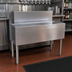 Thumbnail image #2 for 36-Inch Stainless Steel Underbar Beer Drainer with Tubing Chase and Front Drain Pan