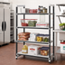 Thumbnail image #2 for Cambro Camshelving Elements XTRA Solid 4-Tier Stationary Starter Unit, 21 x 54 x 84 Inches, Speckled Gray