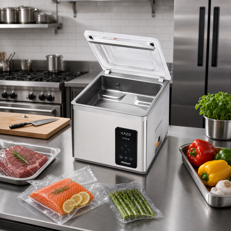 Product image #2 for ATMOVAC KAZE Countertop Single-Chamber Vacuum Packaging Machine with 16.5-Inch Seal Bar