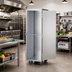 Thumbnail image #2 for Dinex Extra Heavy-Duty Aluminum Transport Cabinet, 41 Full-Size Sheet Pan Capacity, Extended Depth