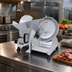Thumbnail image #2 for Uniworld 10-Inch Manual Belt-Driven Gravity Feed Meat Slicer