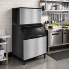 Thumbnail image #2 for Koolaire KDT0400A 30-Inch Air-Cooled Self-Contained Dice Cube Ice Machine, Up to 440 lb per 24 Hours