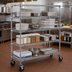Thumbnail image #2 for Metro Super Erecta Super Adjustable 4-Shelf Chrome Wire Stem Caster Cart, 60 x 18
