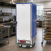 Thumbnail image #2 for Metro C5 3 Series Mobile Full Height Heated Holding and Proofing Cabinet with Fixed Wire Slides, Blue Insulation Armour