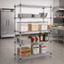 Thumbnail image #2 for Eagle Group Quad-Adjust 4-Tier Wire Shelving Starter Unit, 36 x 24 x 74 Inches, Chrome Finish