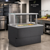 Thumbnail image #2 for Grocerant Inline Self-Service Single-Deck Remote Refrigerated Display Case, 40-Inch Wide, 2-Pan Capacity
